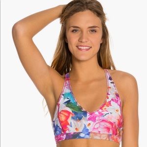 Vimmia- Floral print sports bra